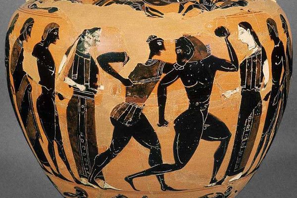 Theseus und Minotaurus